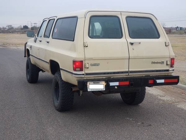 1984 Chevy Suburban 4x4 - cars & trucks - by owner - vehicle... for sale in Midland, TX – photo 2