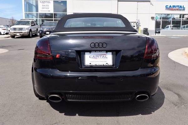 2008 Audi RS 4 4 2L Cabriolet - - by dealer - vehicle for sale in CHANTILLY, District Of Columbia – photo 8