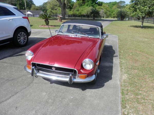 1972 MGB classic convertible OD for sale in Ocala, FL – photo 3