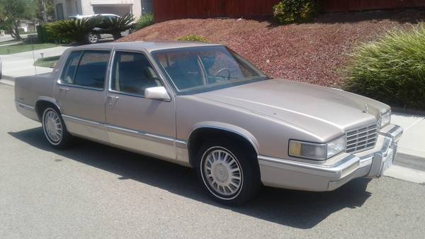 1991 Cadillac Sedan, v8 All Power, Leather, 80, 000 orig miles - cars for sale in San Marcos, CA – photo 3