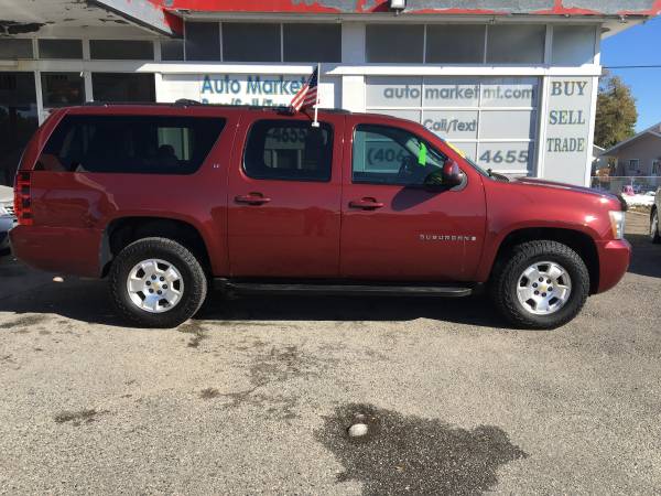 *2009 Chevy Suburban LT 4WD!!! Loaded Leather!!! New Tires!!! for sale in Billings, MT – photo 2