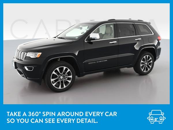 2018 Jeep Grand Cherokee Overland Sport Utility 4D suv Black for sale in Washington, District Of Columbia – photo 3