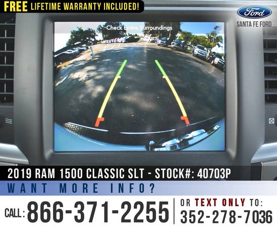 2019 RAM 1500 CLASSIC SLT *** Camera, Bedliner, Cruise Control *** -... for sale in Alachua, FL – photo 13