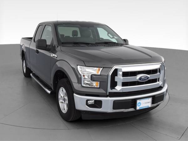 2017 Ford F150 Super Cab XLT Pickup 4D 6 1/2 ft pickup Gray -... for sale in Indianapolis, IN – photo 16