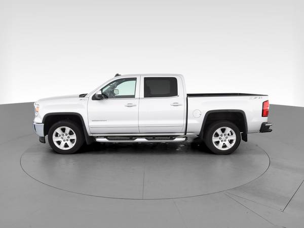 2015 GMC Sierra 1500 Crew Cab SLT Pickup 4D 5 3/4 ft pickup Silver -... for sale in Fresh Meadows, NY – photo 5