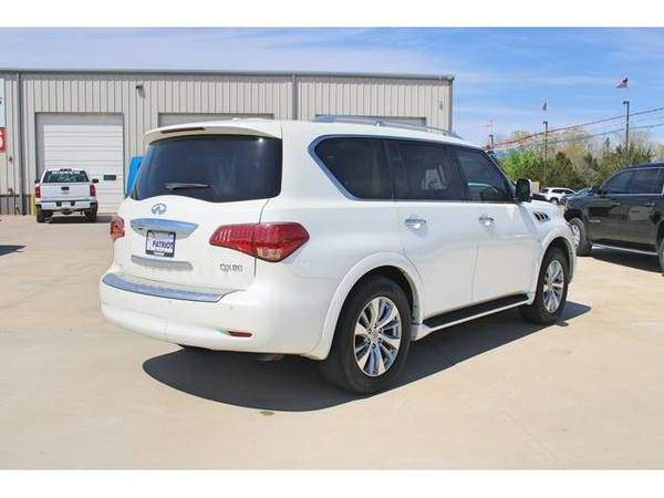 2017 INFINITI QX80 Base (Majestic White) - - by dealer for sale in Chandler, OK – photo 3