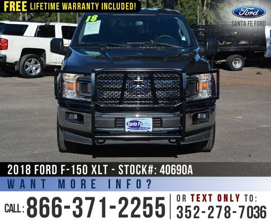 2018 FORD F150 XLT 4WD *** Brush Guards, Cruise, Camera *** - cars &... for sale in Alachua, FL – photo 2