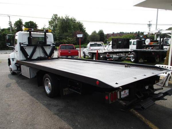 2012 Hino 258 ** SIDE PULLER OPTION ** ROLL BACK TOW TRUCK **LOW -... for sale in south amboy, MI – photo 2