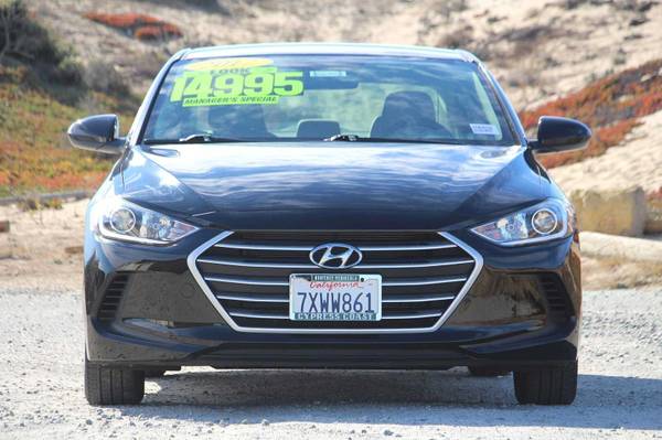 2017 Hyundai Elantra Black ON SPECIAL! - cars & trucks - by dealer -... for sale in Seaside, CA – photo 2