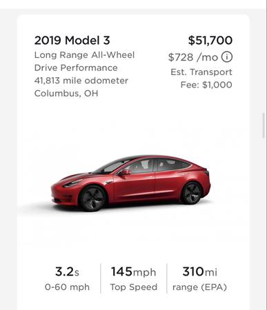 2019 Tesla Model 3 Performance (Stealth) Warranty for sale in Corning, NY – photo 20