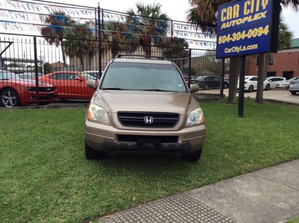 THIRD ROW SEATING!!! 2004 Honda Pilot EXL ***FREE WARRANTY *** -... for sale in Metairie, LA – photo 2