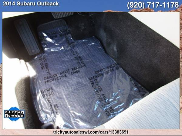 2014 Subaru Outback 2.5i Premium AWD 4dr Wagon CVT Family owned... for sale in MENASHA, WI – photo 17
