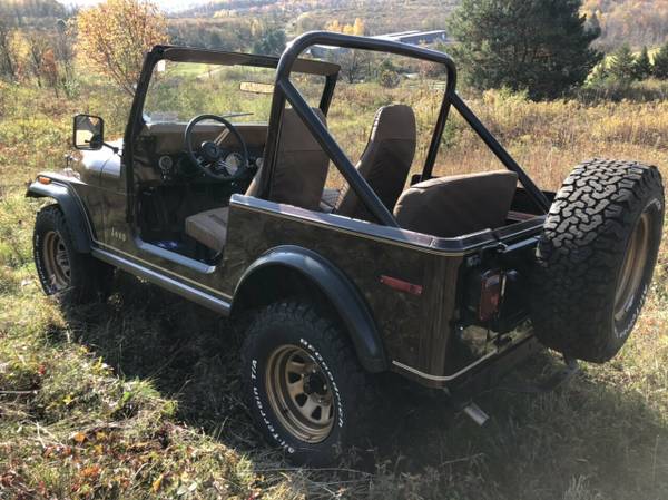 1980 *Jeep* *CJ-7* *Golden Eagle* Brown - cars & trucks - by dealer... for sale in Johnstown , PA – photo 9