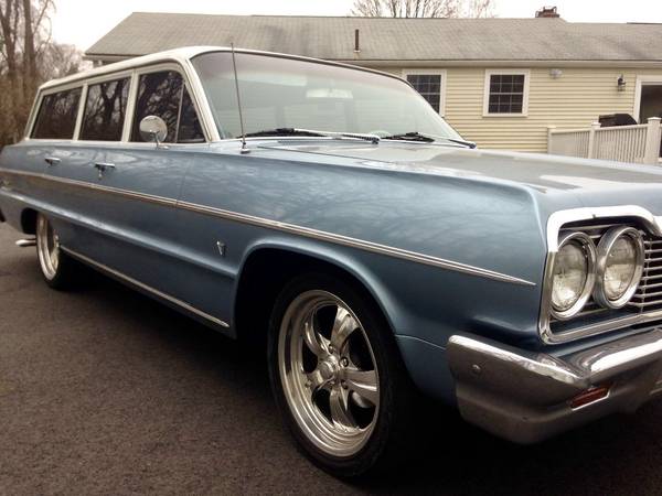 1964 Chevy BelAir Wagon - cars & trucks - by dealer - vehicle... for sale in Feeding Hills, CT – photo 8