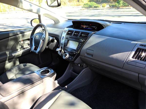 2012 Toyota Prius v Hybrid pkg5 fully loaded 129k 45mpg leather nav for sale in Walpole, MA – photo 22