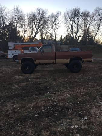 1982 Chevy 454 4x4 - cars & trucks - by owner - vehicle automotive... for sale in Lincoln, NE – photo 3