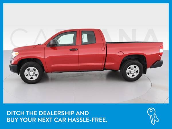 2017 Toyota Tundra Double Cab SR Pickup 4D 6 1/2 ft pickup Red for sale in Greenville, SC – photo 4