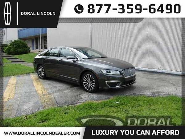 2017 Lincoln Mkz Premiere Quality Vehicle Financing Available for sale in Miami, FL