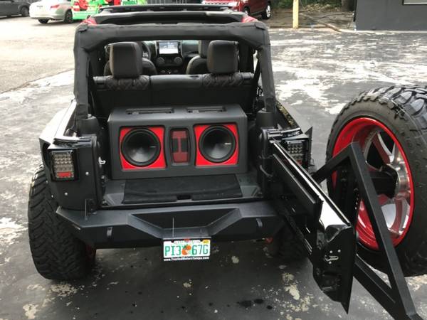 15 Jeep Wrangler Unlimited 4WD 24"FORGIATO TOUCH SCREEN ALPINE SOUND... for sale in TAMPA, FL – photo 13