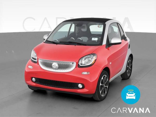 2017 smart fortwo Passion Hatchback Coupe 2D coupe Red - FINANCE -... for sale in La Jolla, CA