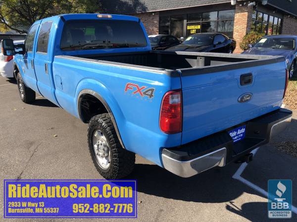 2013 Ford F350 F-350 XLT Crew cab FX4 4x4 TURBO DIESEL nice FINANCING! for sale in Minneapolis, MN – photo 7