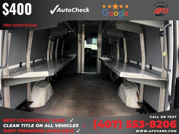 400/mo - 2012 Mercedes-Benz Sprinter 2500 Cargo Extended w/170 WB for sale in Kissimmee, FL – photo 12
