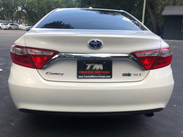 15 TOYOTA CAMRY HYBRID XLE ONE OWNER CLEAN CARFAX with Cargo Space... for sale in TAMPA, FL – photo 6