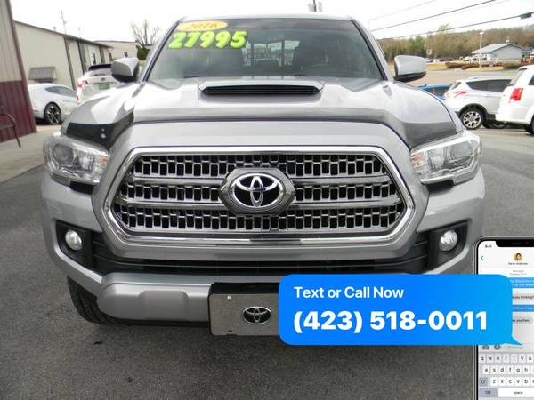 2016 TOYOTA TACOMA DOUBLE CAB - EZ FINANCING AVAILABLE! - cars &... for sale in Piney Flats, TN – photo 3