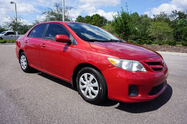 2011 TOYOTA COROLLA LE *1 OWNER *LOW MILES *NEWER TIRES* 3 SET OF... for sale in Lutz, FL – photo 4