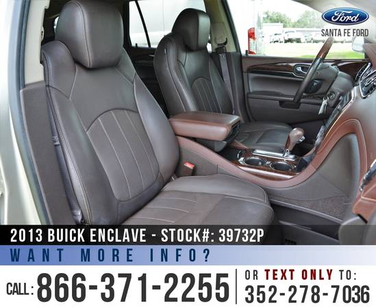 *** 2013 Buick Enclave SUV *** Homelink - Leather Seats - Remote Start for sale in Alachua, FL – photo 23