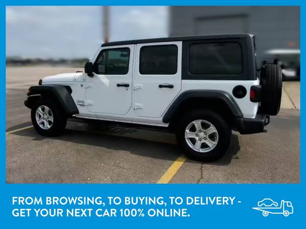 2019 Jeep Wrangler Unlimited Sport S Sport Utility 4D suv White for sale in Oakland, CA – photo 5