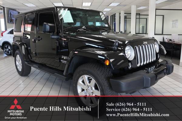 2016 Jeep Wrangler JK Unlimited Sahara suv Black Metallic for sale in City of Industry, CA – photo 3