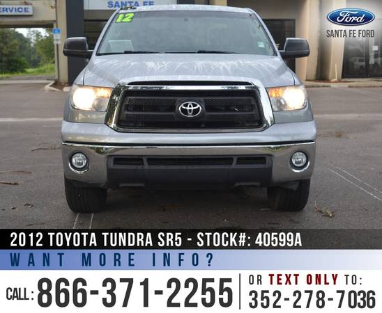 2012 Toyota Tundra SR5 *** Camera, Homelink, Tinted Windows *** -... for sale in Alachua, FL – photo 2