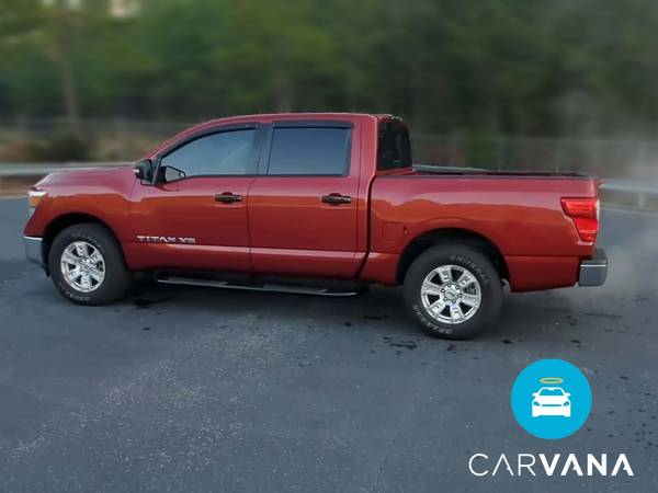 2019 Nissan Titan Crew Cab SV Pickup 4D 5 1/2 ft pickup Red -... for sale in Blountville, TN – photo 5
