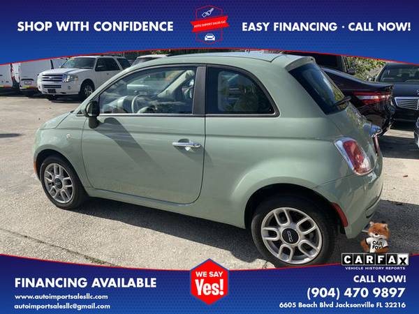 2012 FIAT 500 - Financing Available! - cars & trucks - by dealer -... for sale in Jacksonville, FL – photo 6