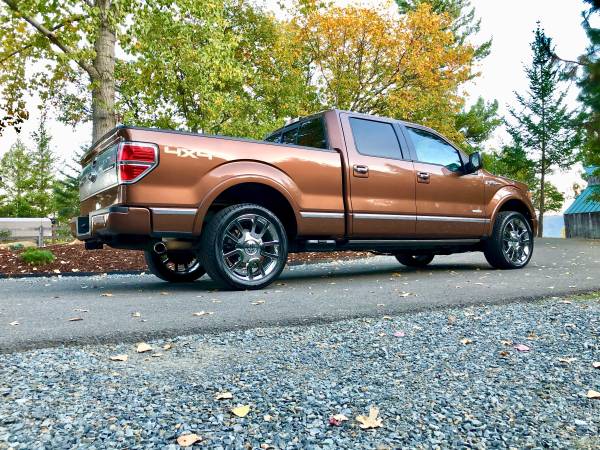 Immaculate 2012 F150 Platinum Crewcab 4x4 Twin Turbo Ecoboost for sale in Medford, OR – photo 5