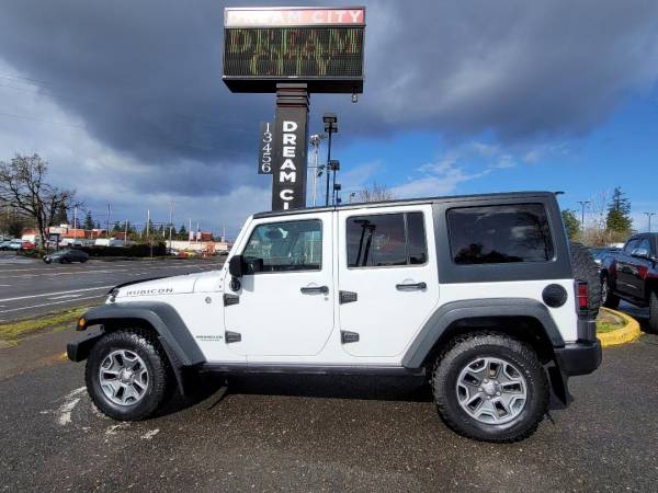 2013 Jeep Wrangler 4x4 4WD Unlimited Rubicon Sport Utility 4D SUV for sale in Portland, OR – photo 2