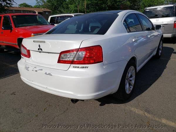 2009 Mitsubishi Galant 4dr Sedan ES White - - by for sale in Woodbridge, District Of Columbia – photo 3