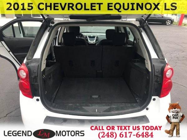 2015 Chevrolet Chevy Equinox LS for sale in Waterford, MI – photo 14