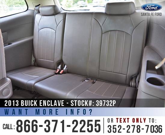 *** 2013 Buick Enclave SUV *** Homelink - Leather Seats - Remote Start for sale in Alachua, FL – photo 21