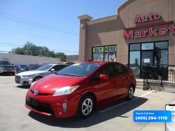 2013 Toyota Prius Five 4dr Hatchback $0 Down WAC/ Your Trade - cars... for sale in Oklahoma City, OK – photo 2
