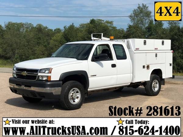 1/2 & 1 Ton Service Utility Trucks & Ford Chevy Dodge GMC WORK TRUCK for sale in Bowling Green , KY – photo 4