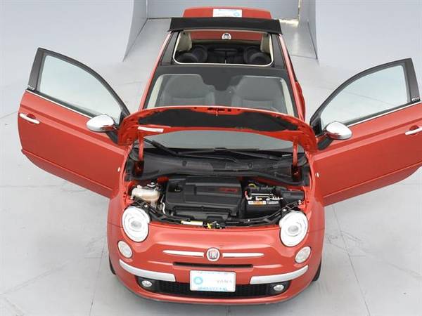 2012 FIAT 500 500C Lounge Convertible 2D Convertible RED - FINANCE for sale in Macon, GA – photo 4