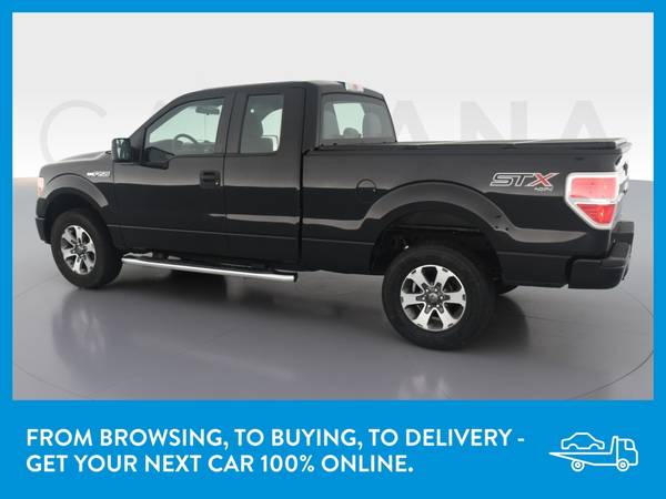 2014 Ford F150 Super Cab STX Pickup 4D 6 1/2 ft pickup Black for sale in Arlington, District Of Columbia – photo 5