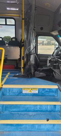 2016 Ford E450 Shuttle Bus / Wheelchair Van - 148,000 Miles - cars &... for sale in Houston, TX – photo 9