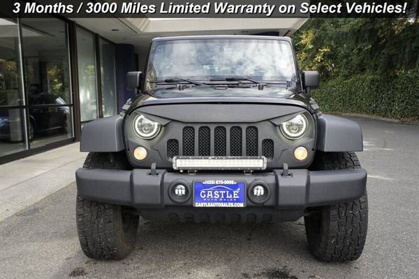 2014 Jeep Wrangler 4x4 4WD Unlimited Sport SUV for sale in Lynnwood, WA – photo 2