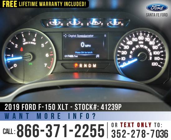 2019 FORD F150 XLT 4WD Cruise Control, Bedliner, Remote Start for sale in Alachua, FL – photo 16