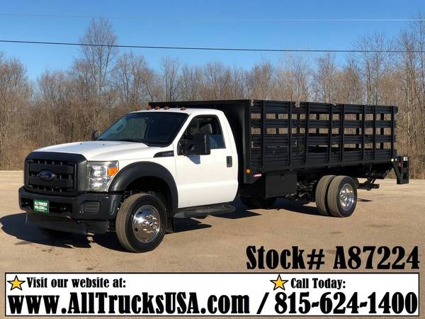FLATBED & STAKE SIDE TRUCKS CAB AND CHASSIS DUMP TRUCK 4X4 Gas for sale in Lafayette, LA – photo 11