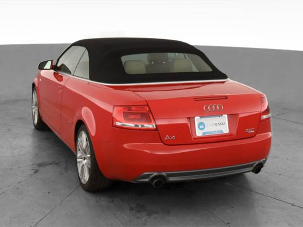 2009 Audi A4 2.0T Quattro Cabriolet 2D Convertible Red - FINANCE -... for sale in Fort Myers, FL – photo 8