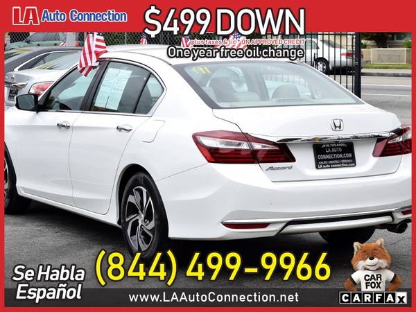2017 Honda *Accord* *LX* $296 /mo for sale in Van Nuys, CA – photo 10